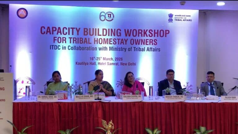 ITDC Launches Tribal Homestay Training Program to Boost Sustainable Tourism and Tribal Livelihoods in India