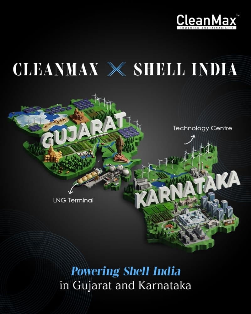 CleanMax to Supply Renewable Power to Shell India from Hybrid Wind-Solar Projects