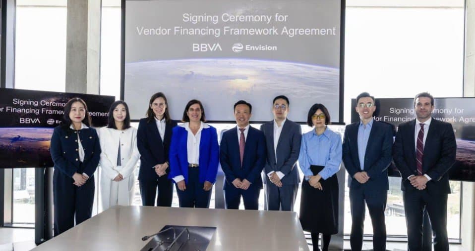 Envision Energy Secures USD 500 Mn Financing Program with BBVA to Accelerate Global Renewable Deployment
