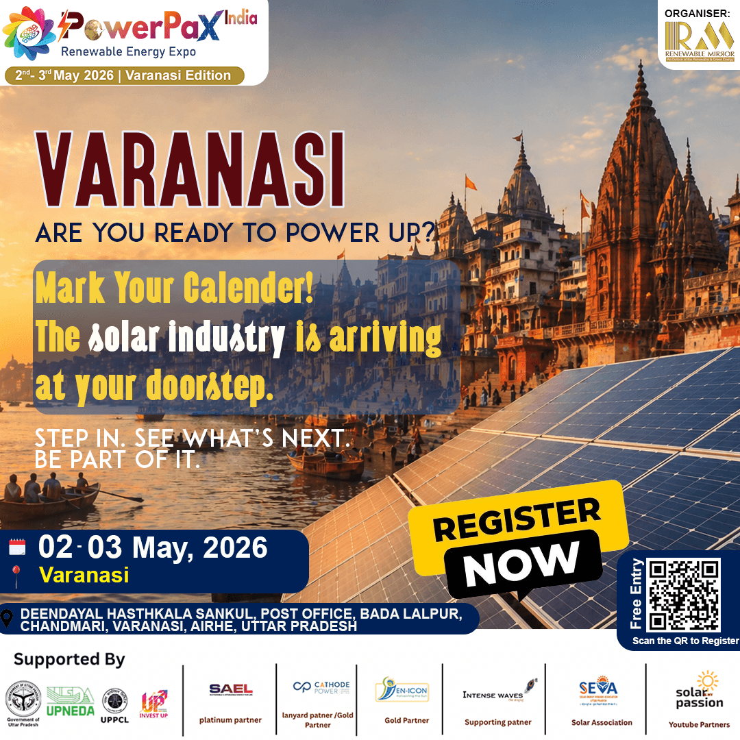 Varanasi, Are You Ready to Power Up? | PowerPax India Expo 2026 Brings the Solar Industry to Your Doorstep (May 02–03)