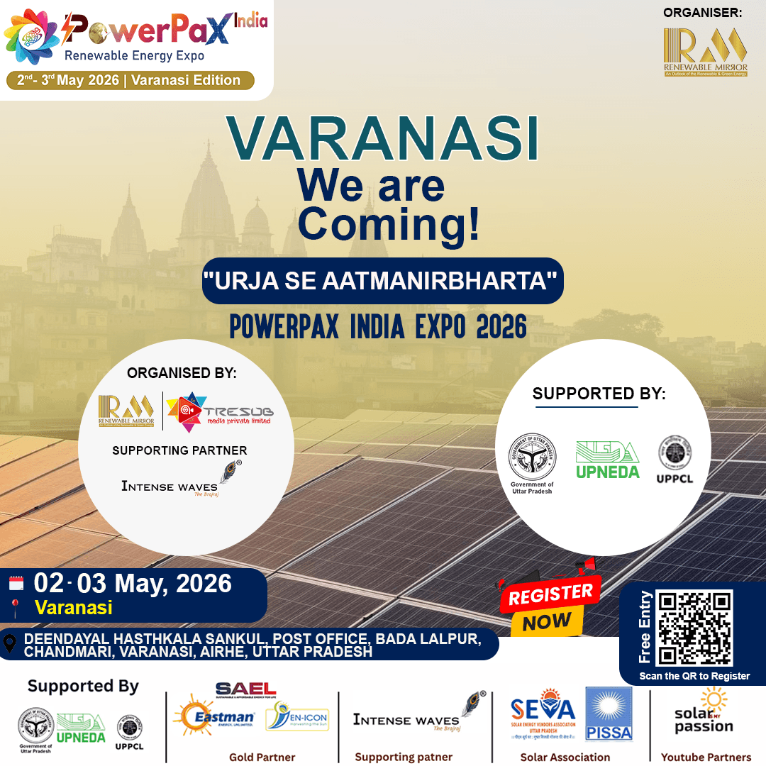 The Solar Shift Is Live: Varanasi Hosts India’s Next Big Energy Breakthrough | May 02–03, 2026
