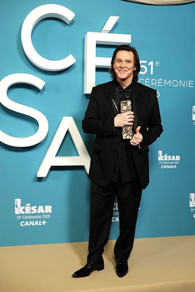 Jim Carrey Stuns at César Awards — Emotional French Speech Goes Viral