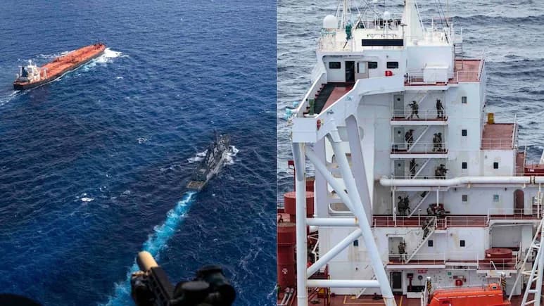 US Navy Intercepts Sanctioned Oil Tanker ‘Veronica III’ in Indian Ocean