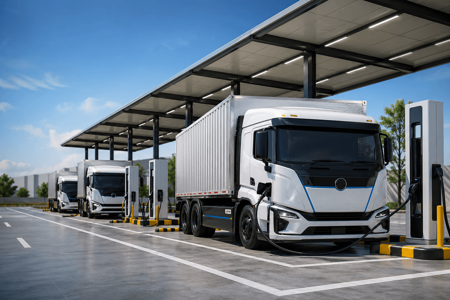 Ampvolts to Establish 17 EV Charging Hubs Across Western India for Long-Haul Electric Trucking