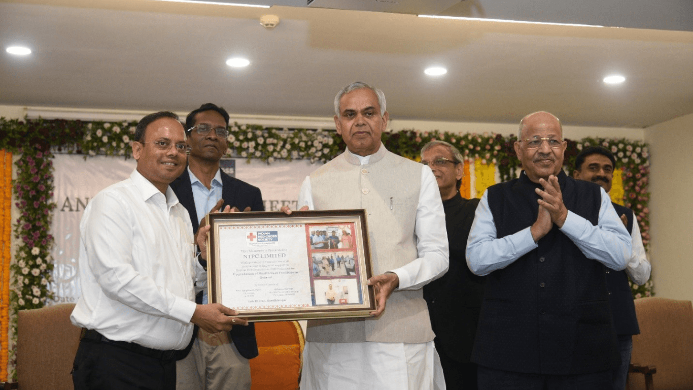 NTPC WR-I Headquarters Recognised for ₹7.17 Crore CSR Contribution to Healthcare in Gujarat