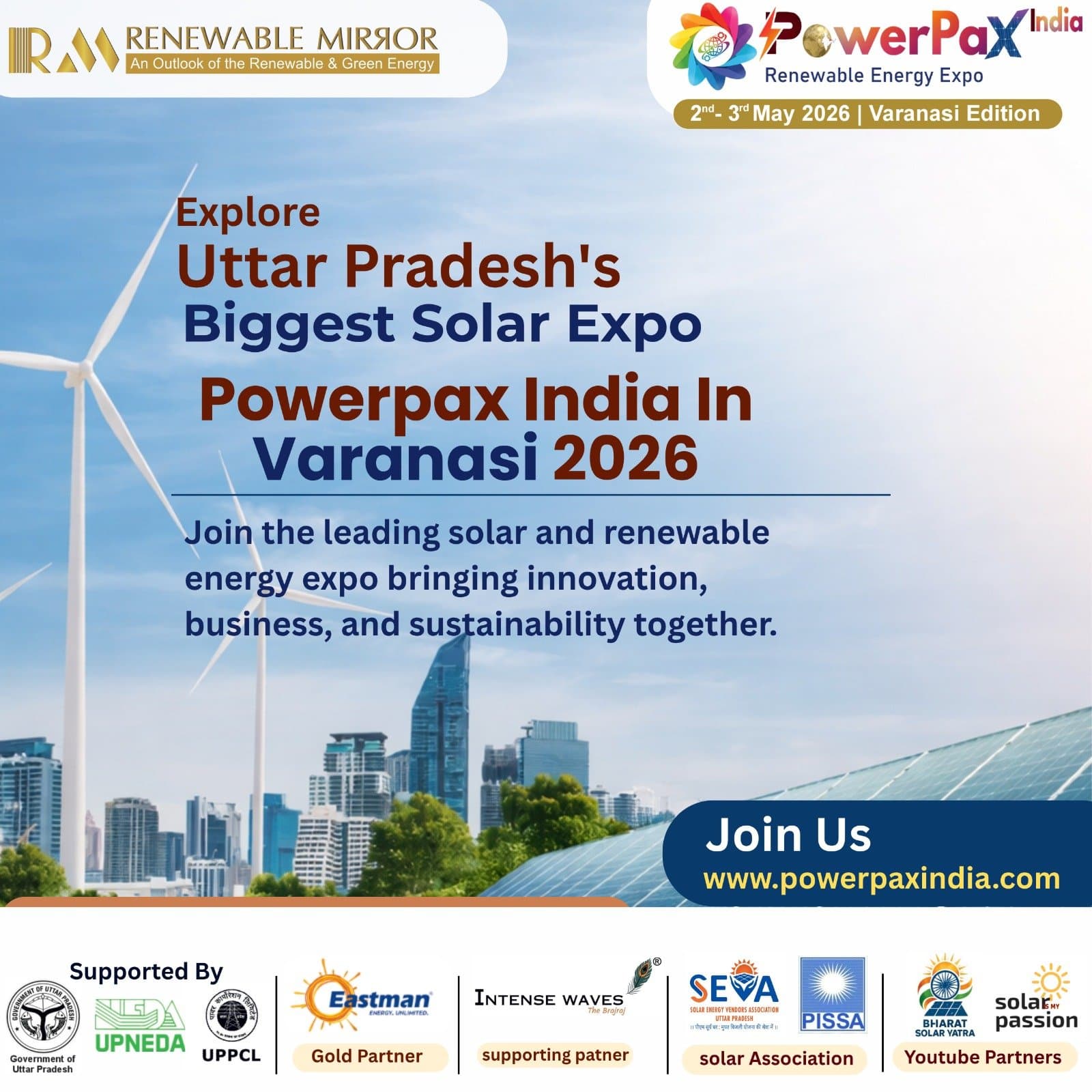 Why PowerPax India Expo 2026 is the Top Solar Expo in Varanasi