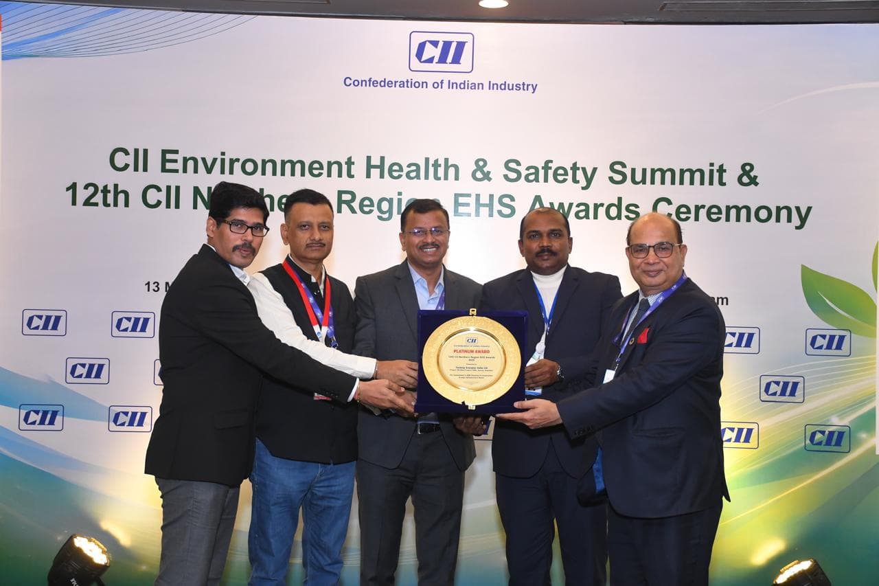 Technip Energies India Recognised with CII Platinum Award for Outstanding HSE Performance