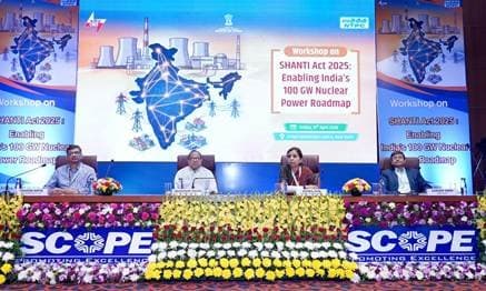 Workshop on SHANTI Act, 2025 Charts Roadmap for 100 GW Nuclear Capacity Through Public–Private Partnership Model