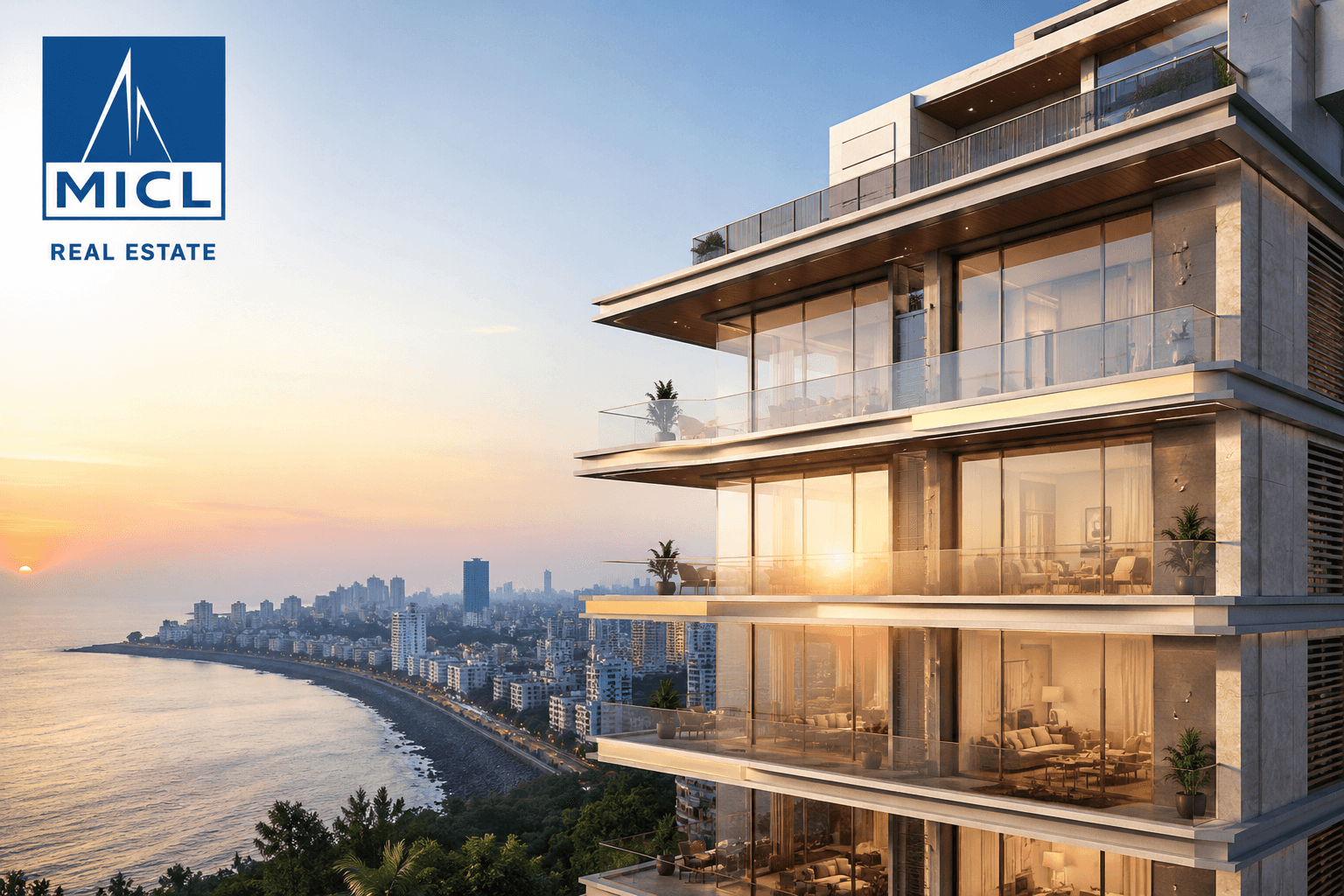MICL Group Acquires Ultra-Luxury Sea-View Residential Project Off Bandstand, Bandra West with ₹1,000+ Crore GDV