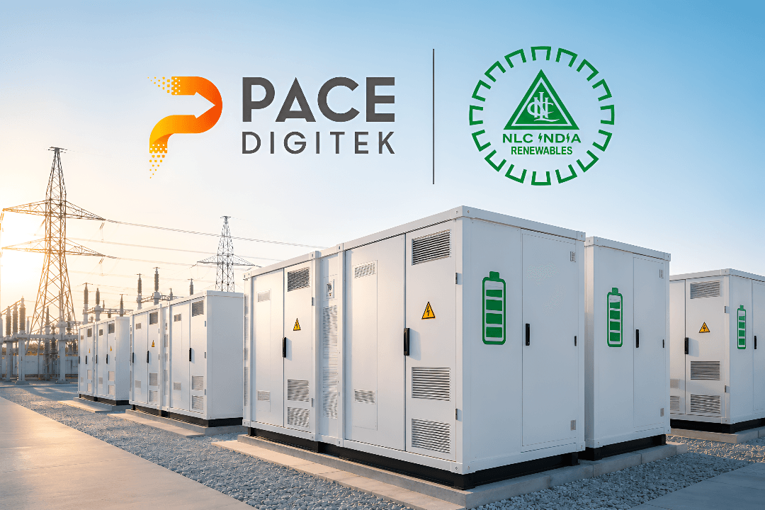 Pace Digitek Secures ₹7,099 Million BESS EPC and Long-Term O&M Contract from NLC India Renewables