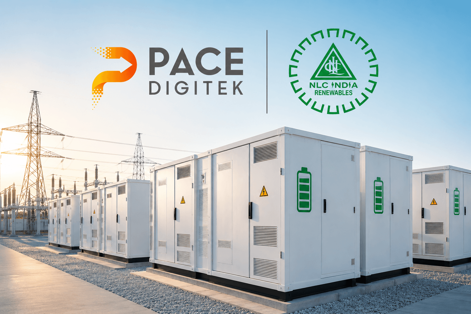 Pace Digitek Secures ₹7,099 Million BESS EPC and Long-Term O&M Contract from NLC India Renewables Limited
