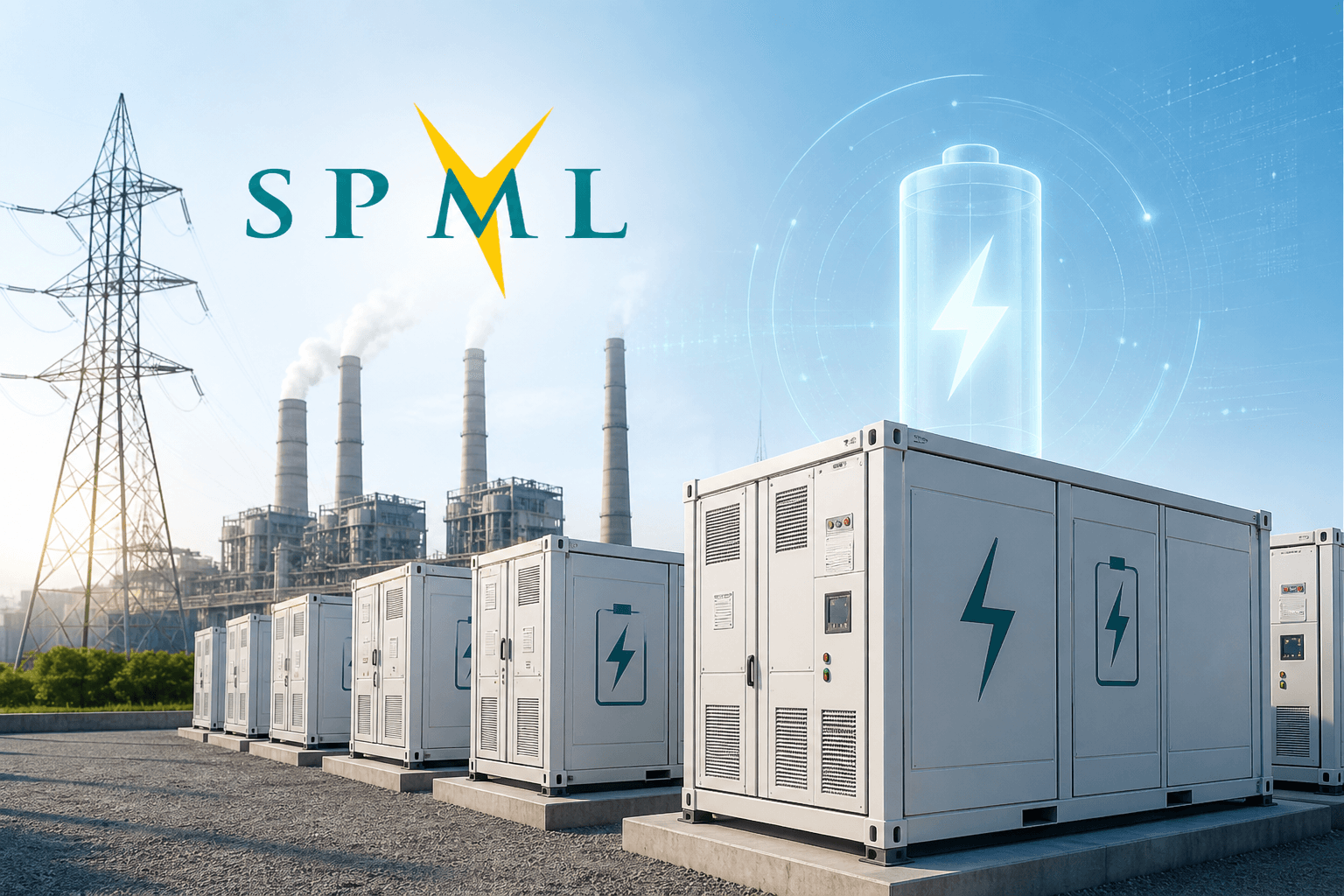 SPML Infra Secures 1,128 Crore 1 GWh Battery Energy Storage Project from NTPC