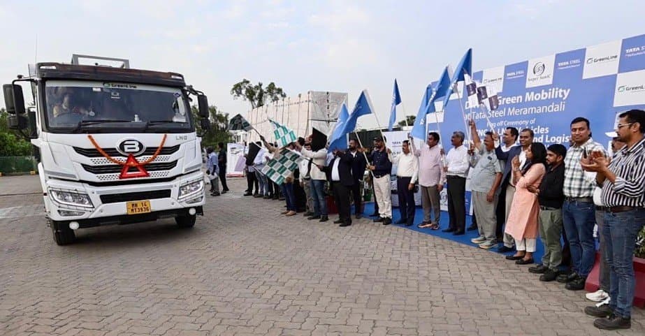 GreenLine Mobility Expands LNG Fleet Partnership with Tata Steel